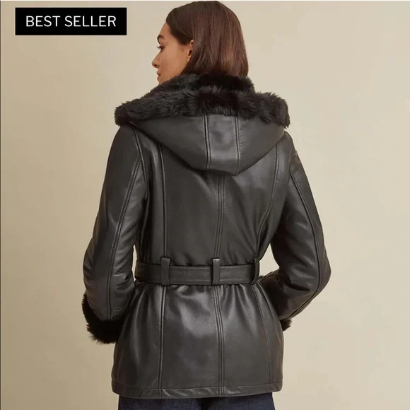 Wilson’s Leather Genevieve leather jacket, women’s Medium - Picture 2 of 16